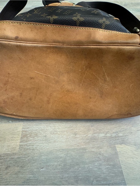 Vintage Louis Vuitton Monogram Montsouris GM Backpack-Auth. LV Drawstring- COA main image 9